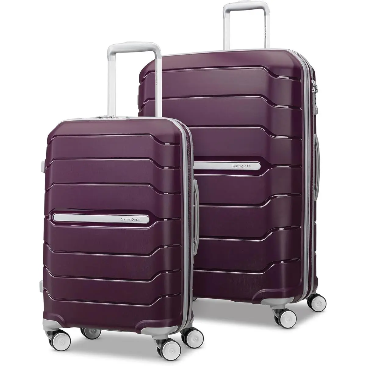 Freeform 2-Piece Luggage Set - Checked Luggage with Dual Spinner - P by Samsonite