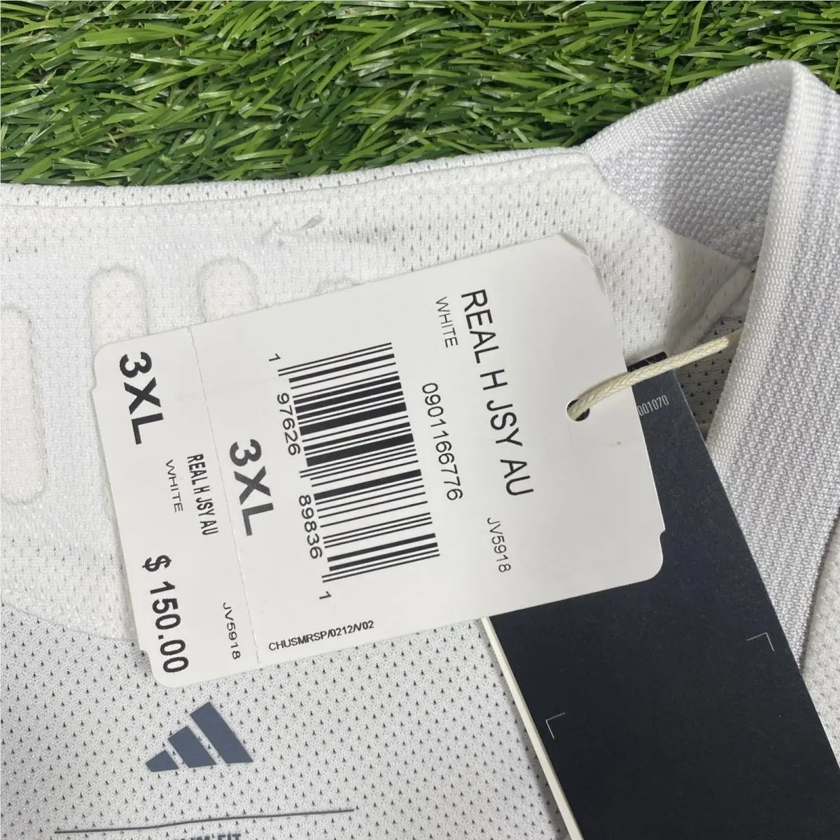 Adidas clothing - adidas Real Madrid 2526 Home Authentic Jersey - SB1158-JV5918 - White 5