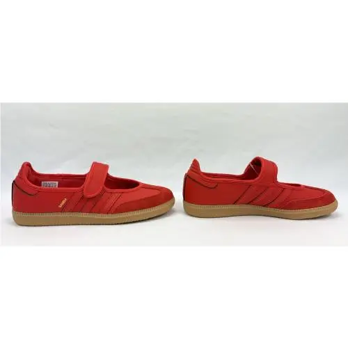Adidas shoes - adidas Sambe Jane J - Sambe Jane - KK1435 - Red/Gum (UPC: 198321618568) 2