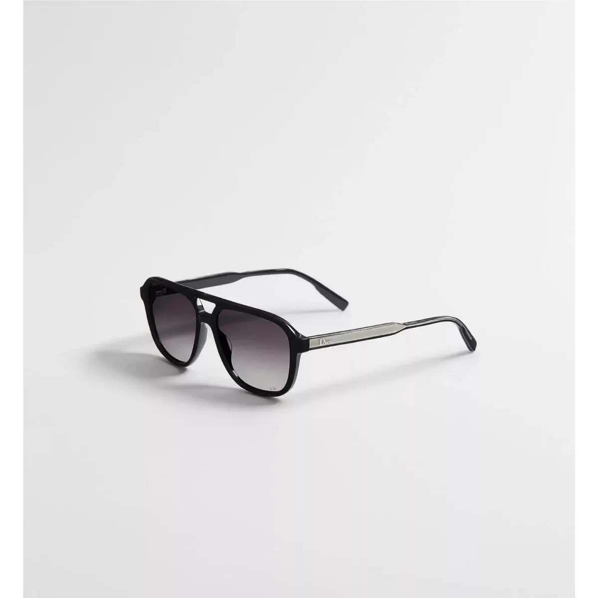 Dior Dioribbon A1I Black Pilot Sunglasses 56mm Italy