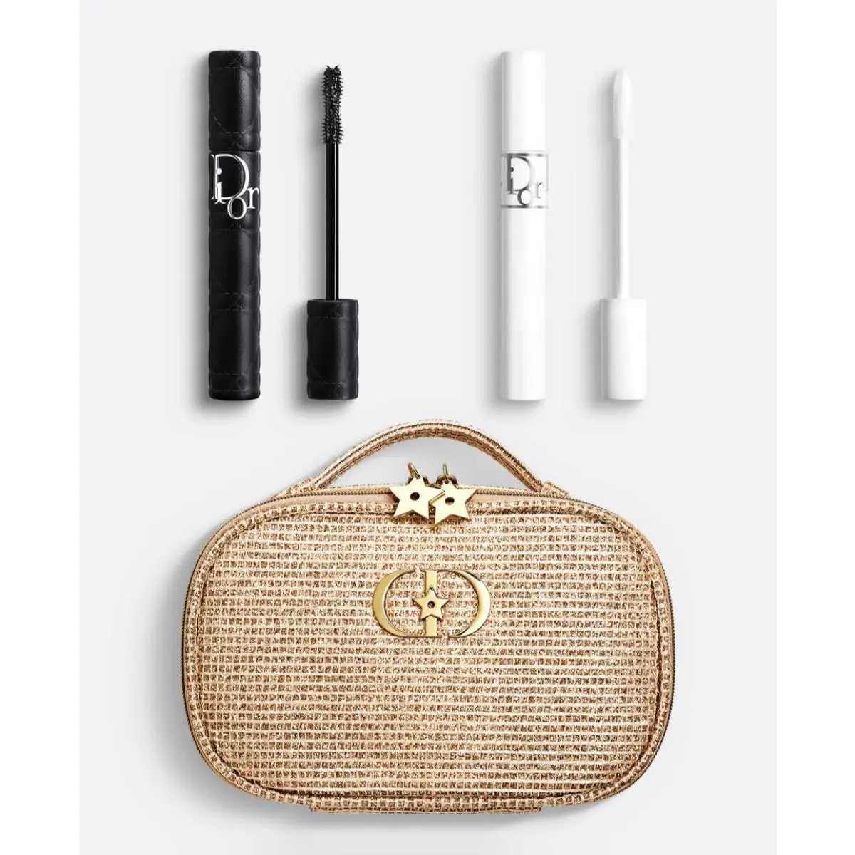Dior Diorshow Volume and Definition Essentials Gift Set with Gold Pouch