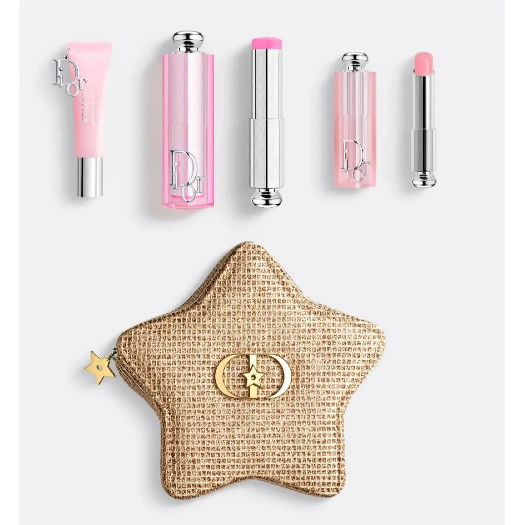 Dior Lucky Star Set CD Star Pouch + Glow Stick Glow Butter Lip Glow