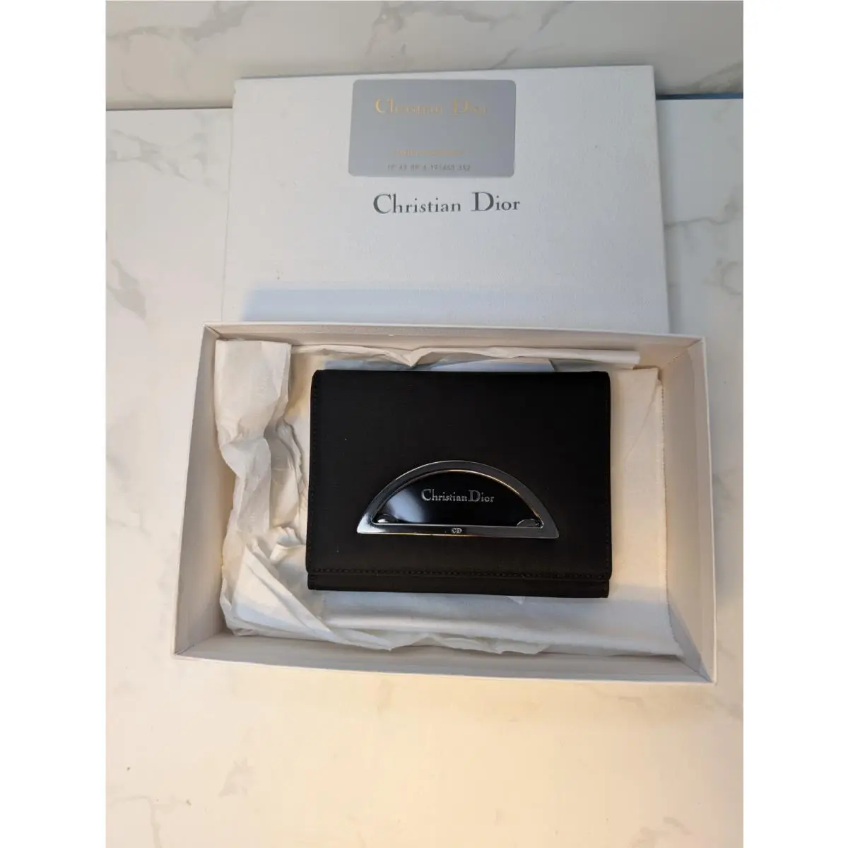 Christian Dior Malice Agenda Nos Black 6 Ring Box Dust Cover Coa