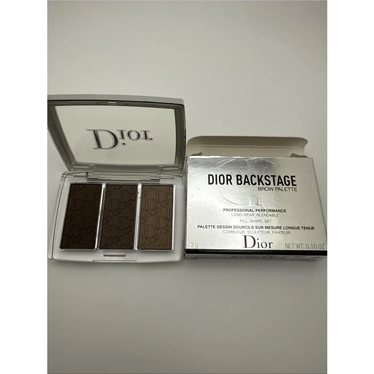 Dior Backstage Eye Brow Palette 0.10oz 002 Dark B2