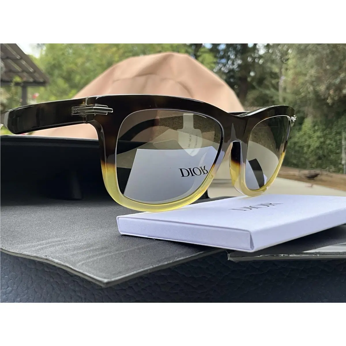 Christian Dior Black Suit S11I “havana Gradient” Sunglasses 53mm