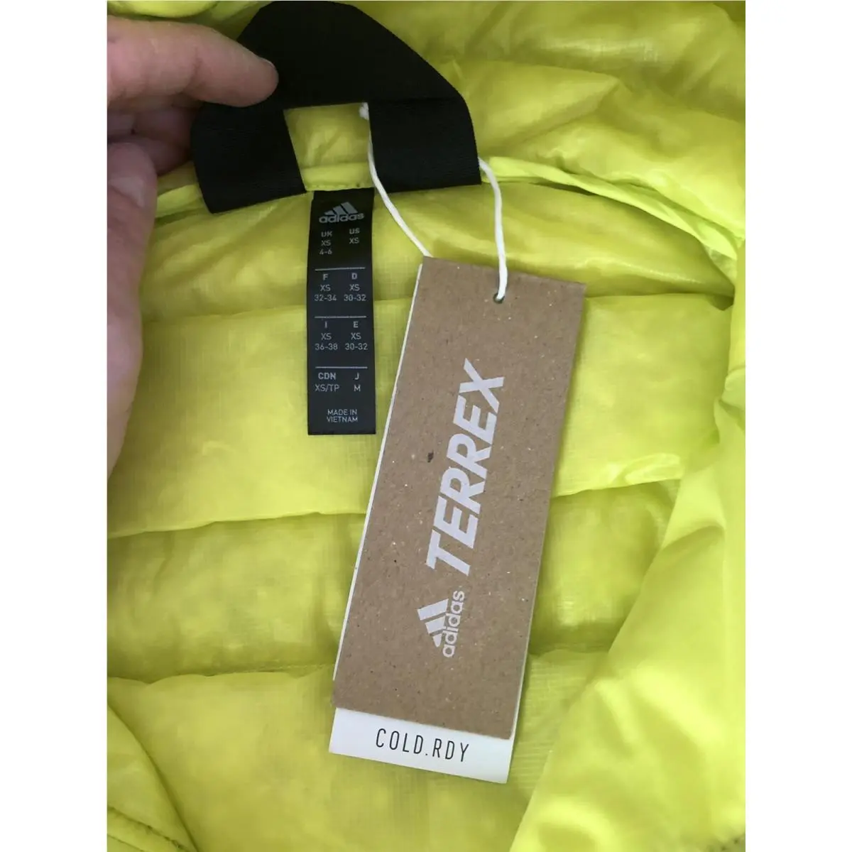 Adidas clothing - Adidas Terrex - Terrex - Acid Yellow 3