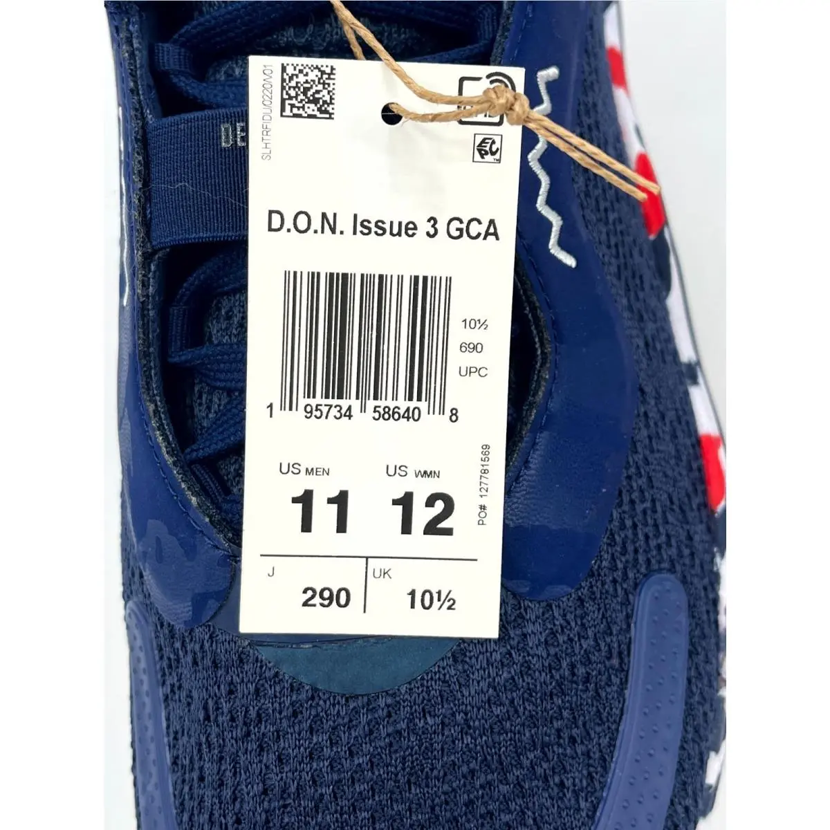 Adidas shoes - Adidas DON Issue 3 GZ5527 - GZ55277 - Blue (UPC: 194822254946) 10