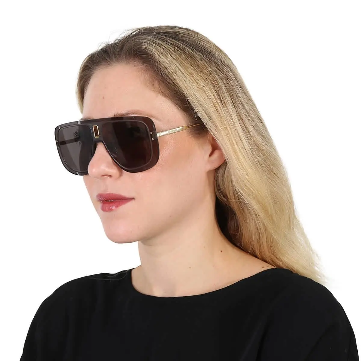 Dior Ultradior MU Smoke Shield Ladies Sunglasses CD40029U 10A 99 CD40029U 10A 99