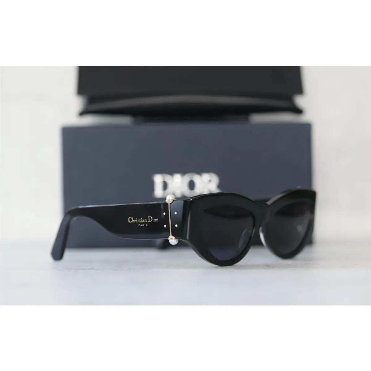 Dior Black/blue Lens Diortribales B1ISunglasses
