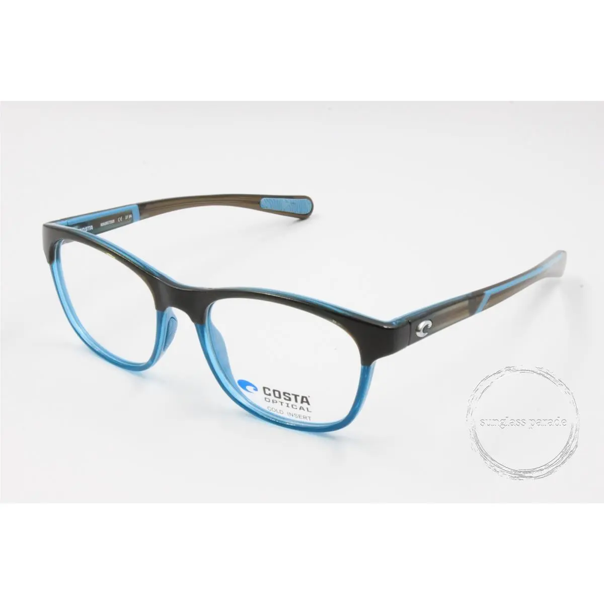 Costa Ocean Ridge 130 6S8013 04 Crystal Brown Blue Sea 51mm Women`s Eyeglasses