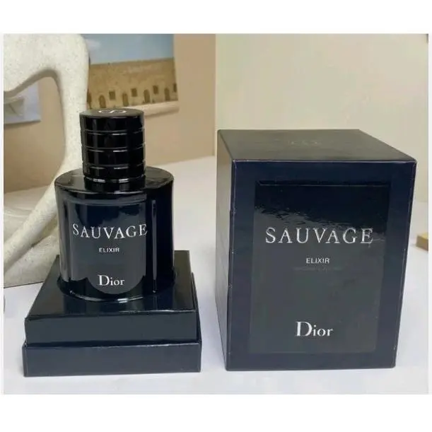 Dior Sauvage Elixir Men`s Fragrance Elixir Spray Regular Size 3.4oz