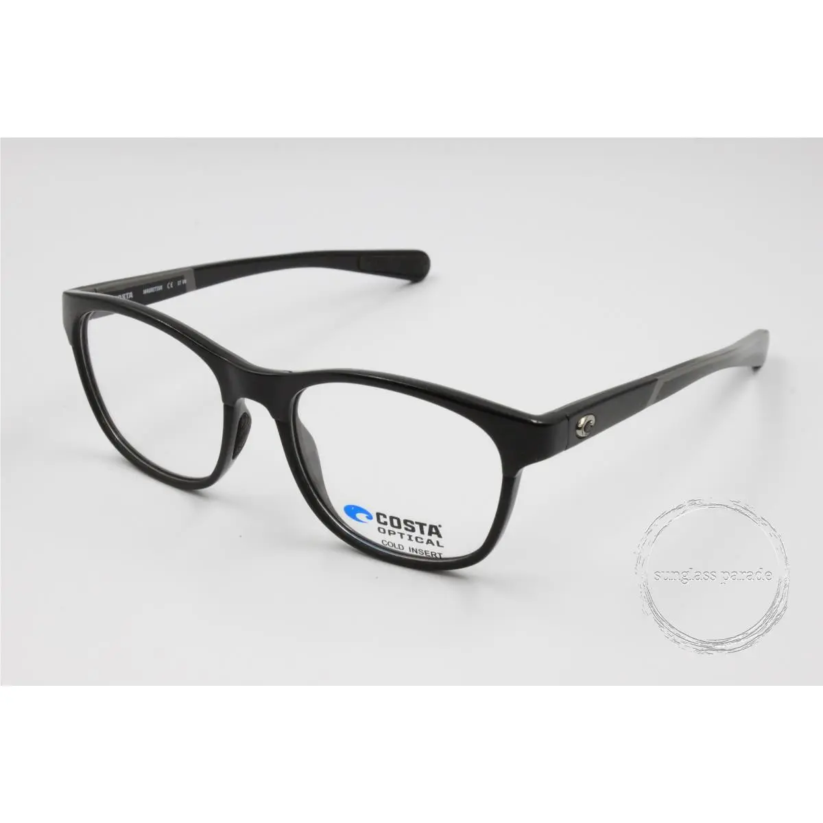 Costa Del Mar 6S8013 01 Ocr 130 148 Shinny Matte Black 51 mm Women`s Eyeglasses