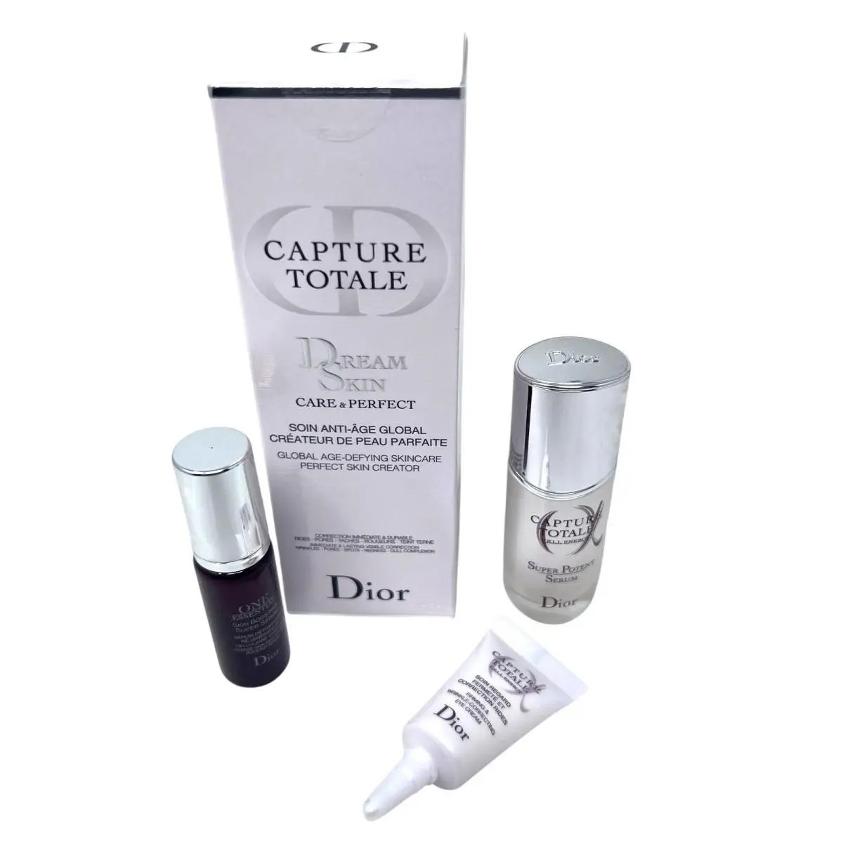 Dior Capture Totale Dream Skin Full Size 1.7 oz Samples Serum One Eye Cream