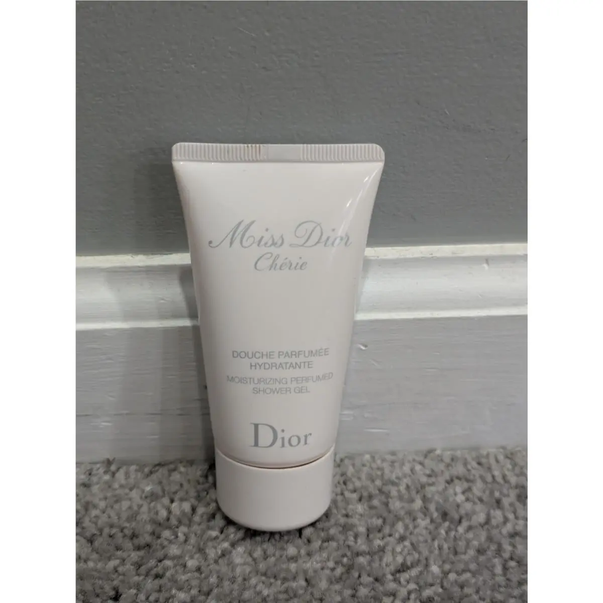 Miss Dior Cherie Moisturizing Perfumed Shower Gel 1.7 Fluid Oz 50 ml Rare Oop