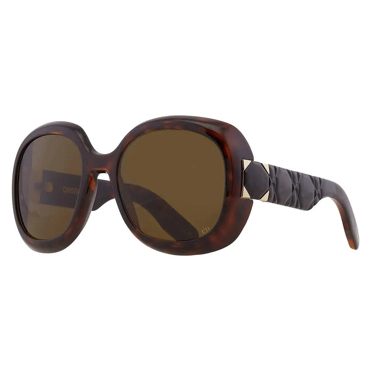 Dior Green Round Ladies Sunglasses Diorlady R21 CD40114I 52N 58 Diorlady R21