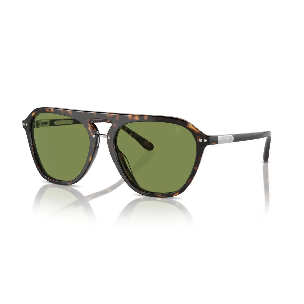 8219U The Hugh Sunglasses 50034E Brown by Ralph Lauren