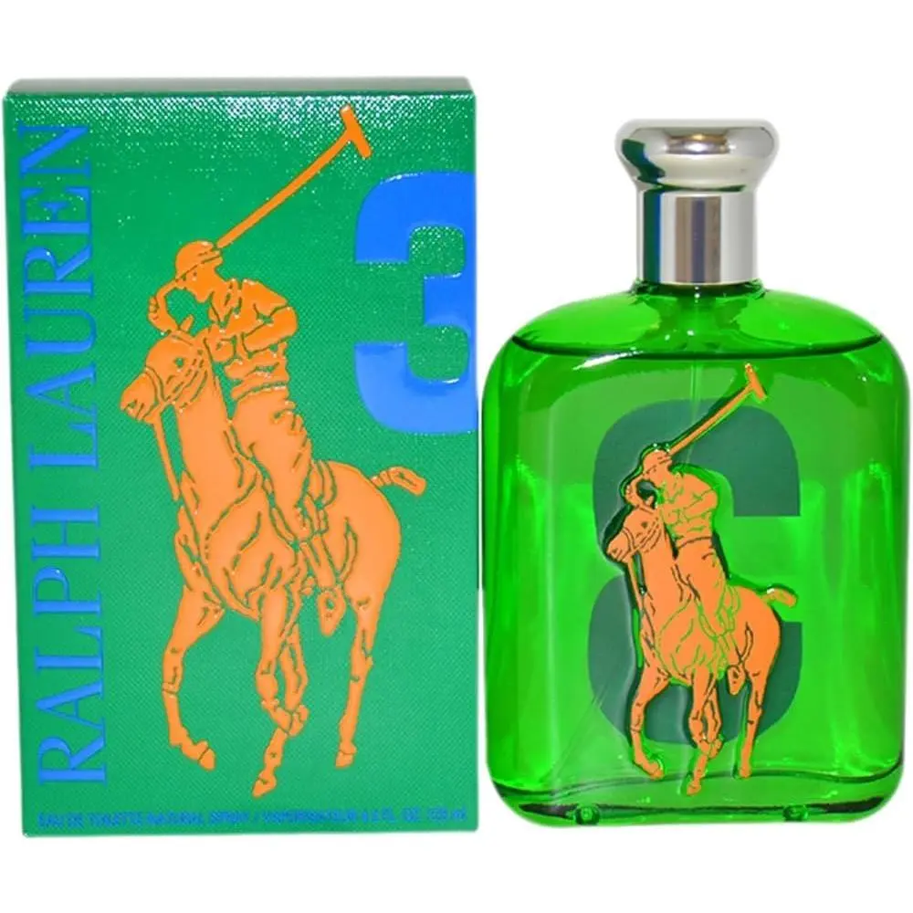 Men Ralph Lauren Polo The Big Pony 3 4.2 oz - 125ml Edt /nib /rare /authentic