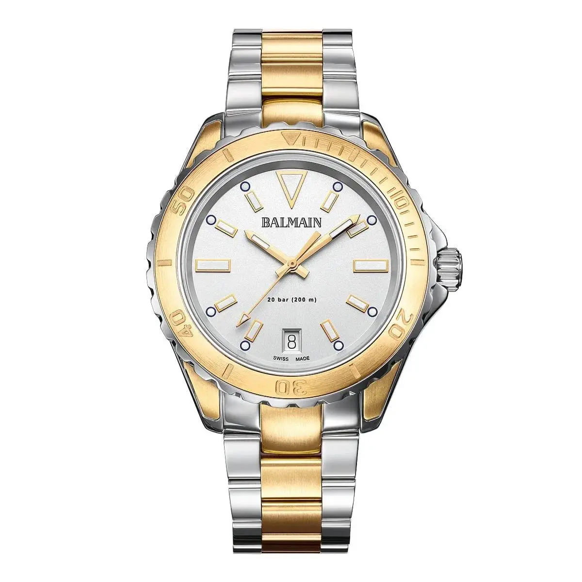 Balmain Ophrys 38.5mm Two-tone Stainless Steel Women`s Watch B43323925