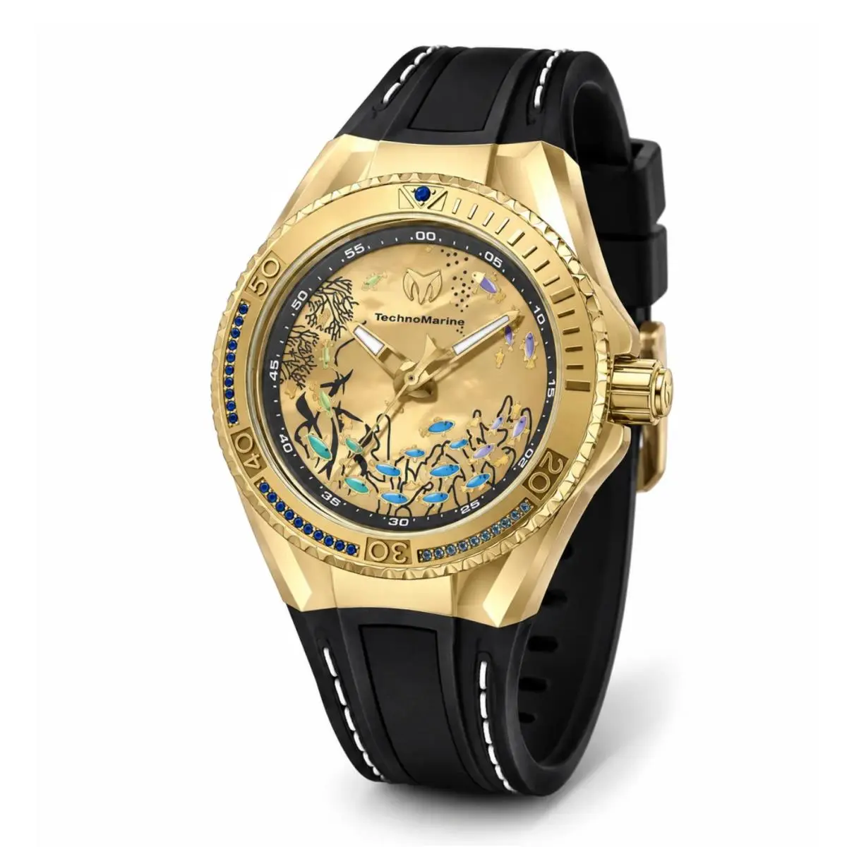 Technomarine Cruise Dream TM-125010 Gold Mother of Pearl Dial 40mm Watch