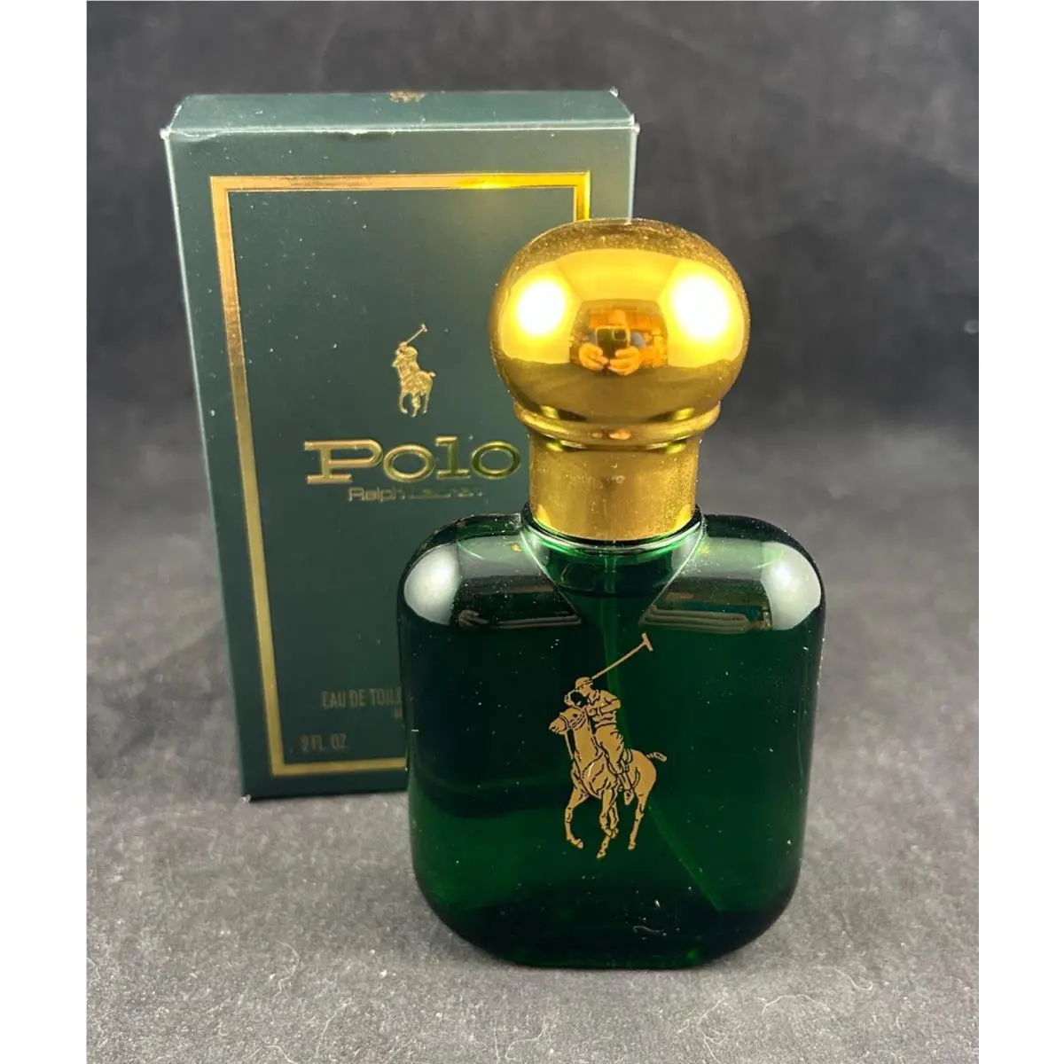 Polo BY Ralph Lauren Eau DE Toilette Natural Spray 2 FL OZ 59 ML - Rare