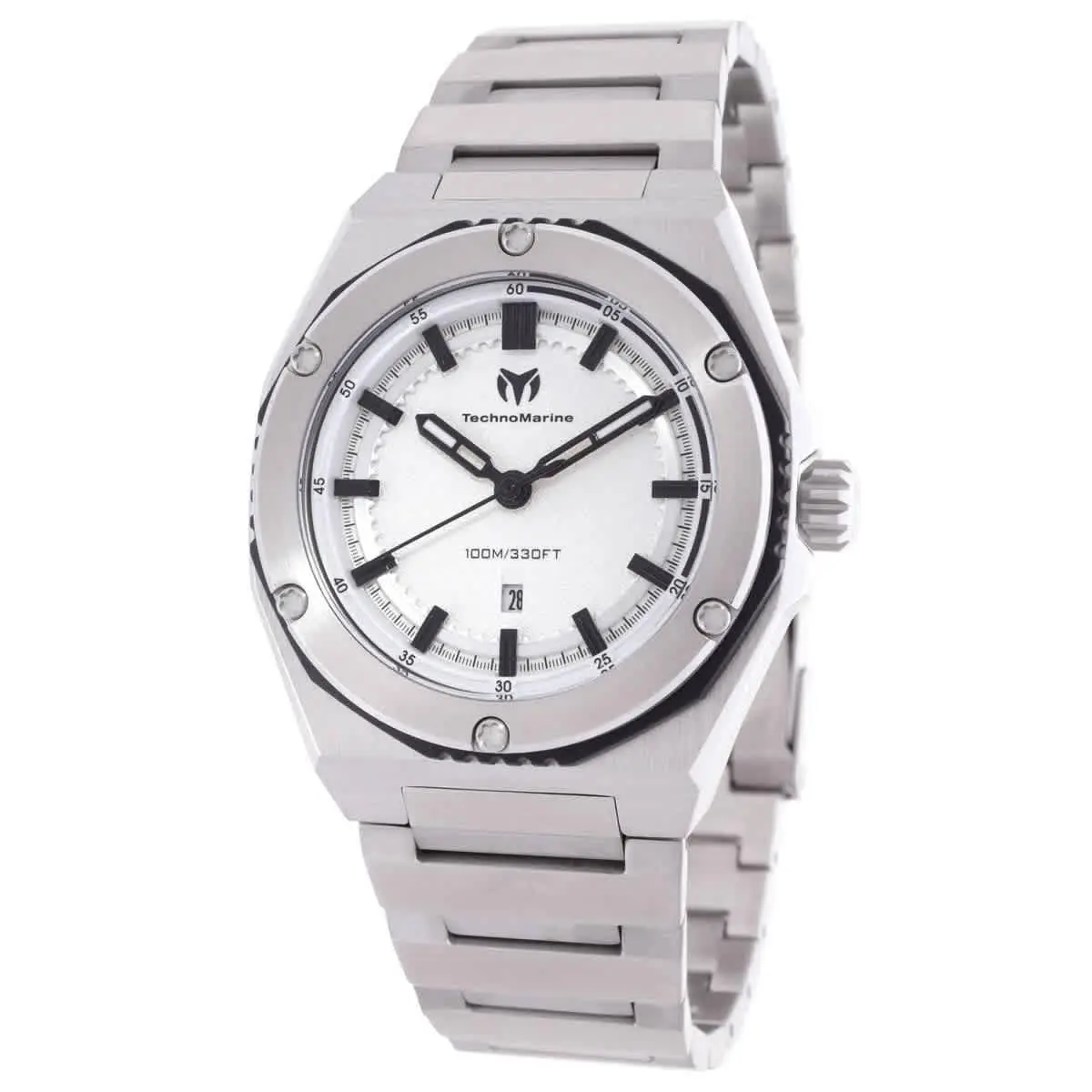 Technomarine TM-416043 Coral Silver-tone Dial 36 mm Men`s Watch