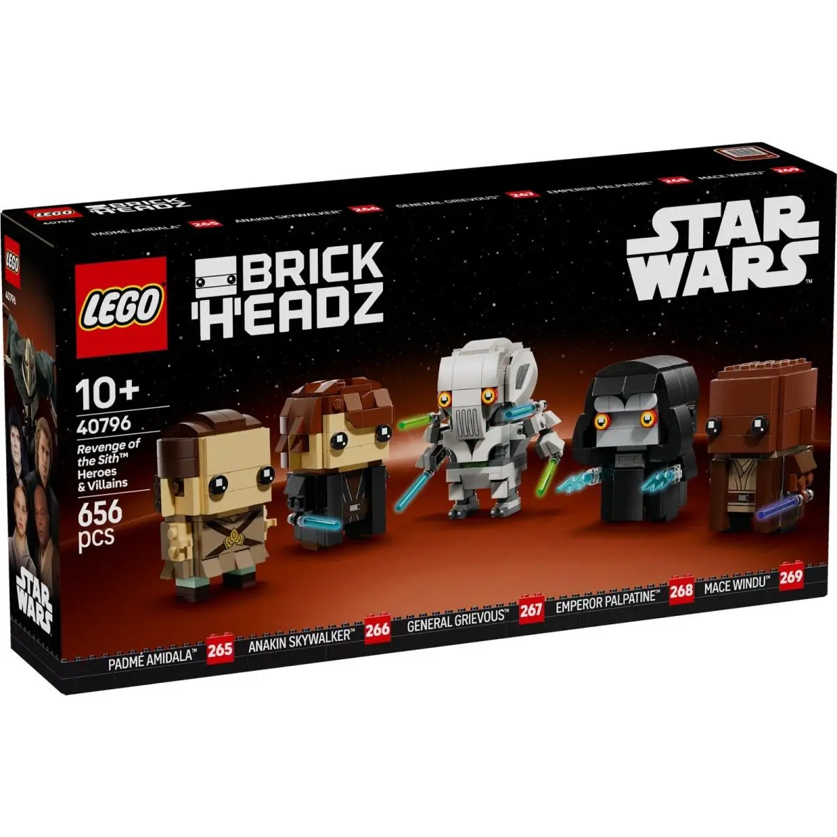 Lego 40796 Brickheadz Star Wars Revenge Of The Sith Heroes Villains