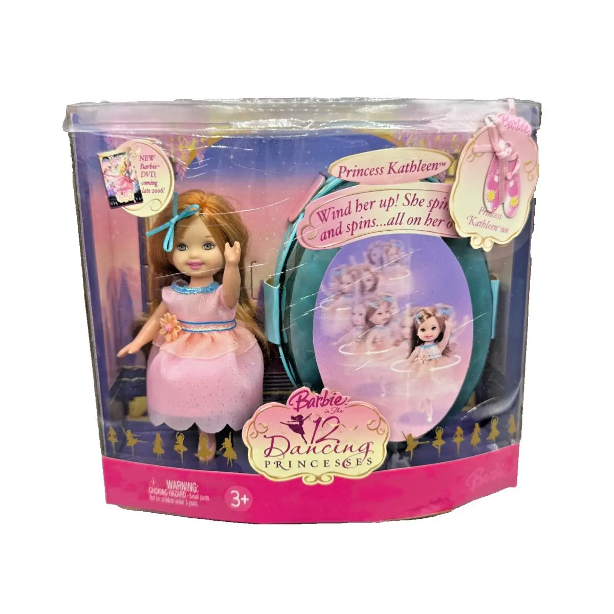 DS Barbie Doll Kelly 2006 12 Dancing Princesses J8895 Kathleen