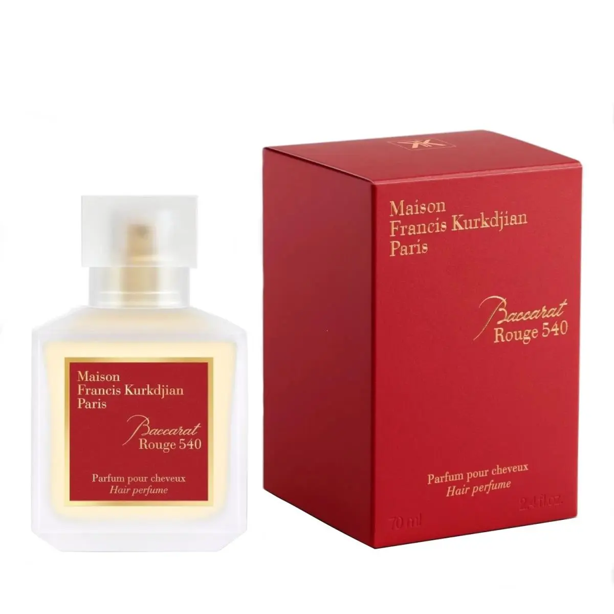Baccarat Rouge 540 by Maison Francis Kurkdjian 2.4 oz Hair Perfume