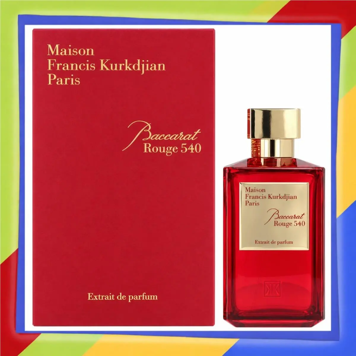 Francis Kurkdjian - Baccarat Rouge 540 Extrait - Extrait - 6.7oz - Jumbo Size