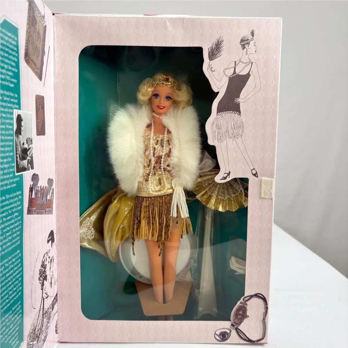 The Great Eras 1920`s Flapper Barbie Doll Volume Two Special Edition Nrfb Vtg