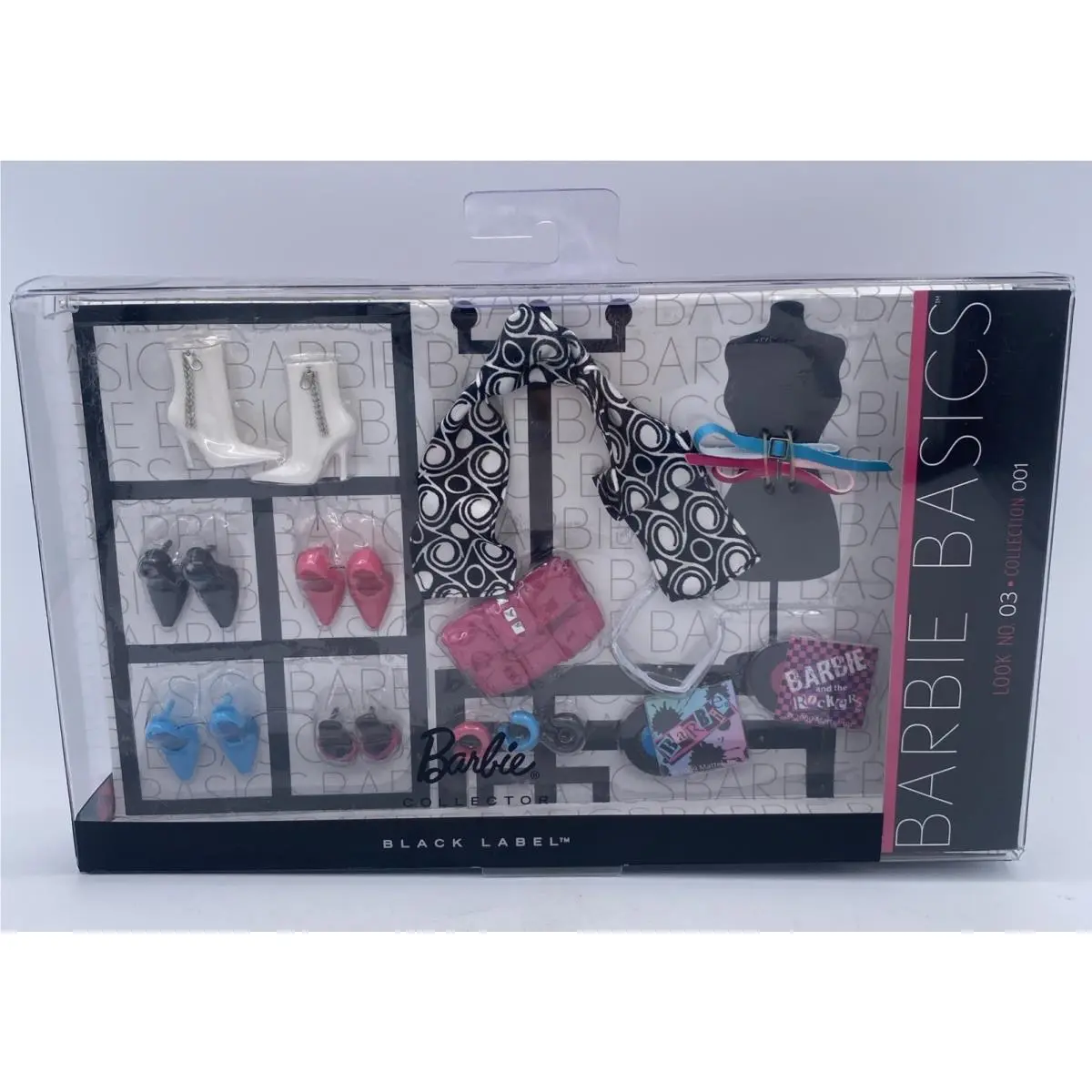 Barbie Black Label Barbie Basics Look No. 03 Collection 001 2009 Mattel