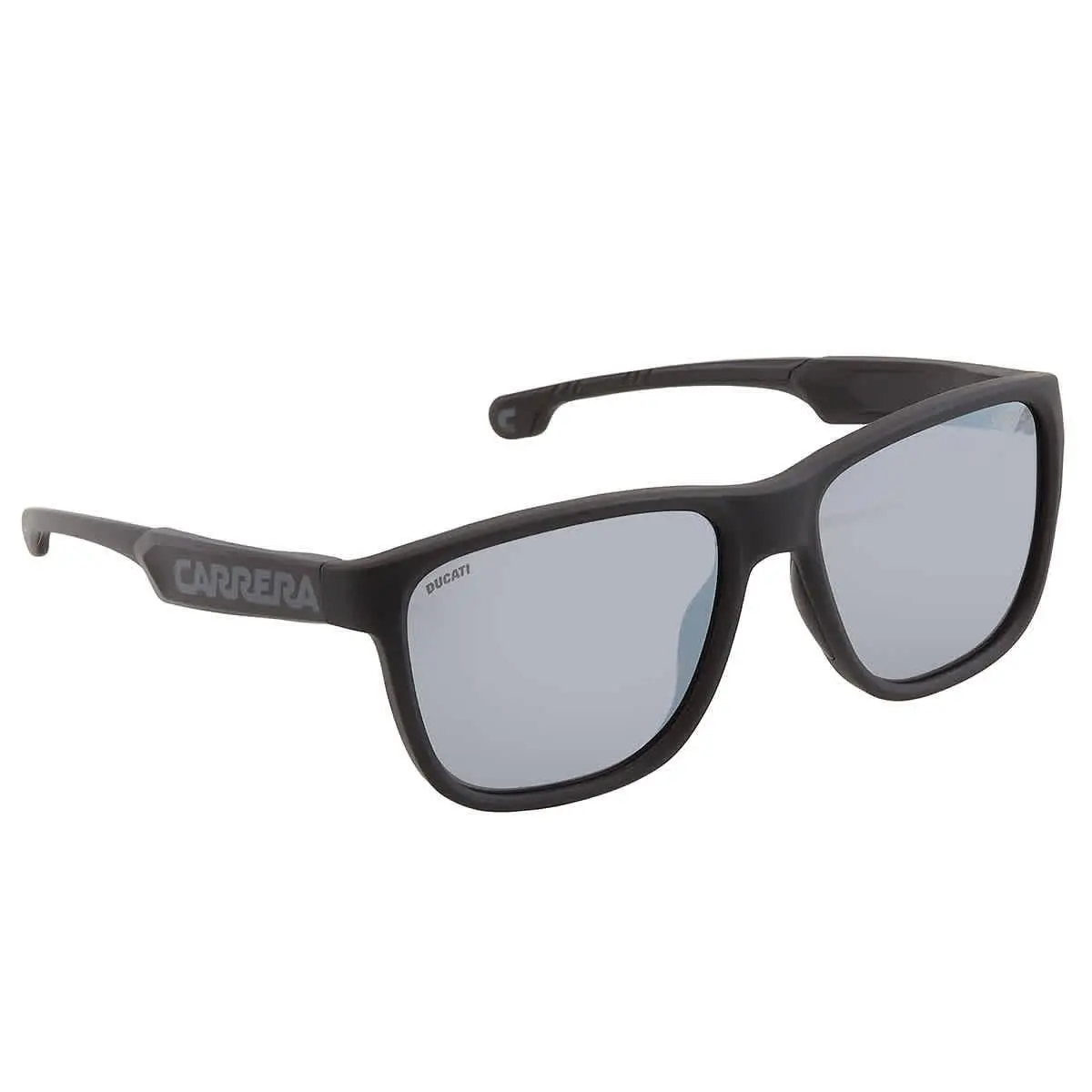 Carrera Silver Mirror Square Men`s Sunglasses Carrera Ducati 003/S 008A/T4 57