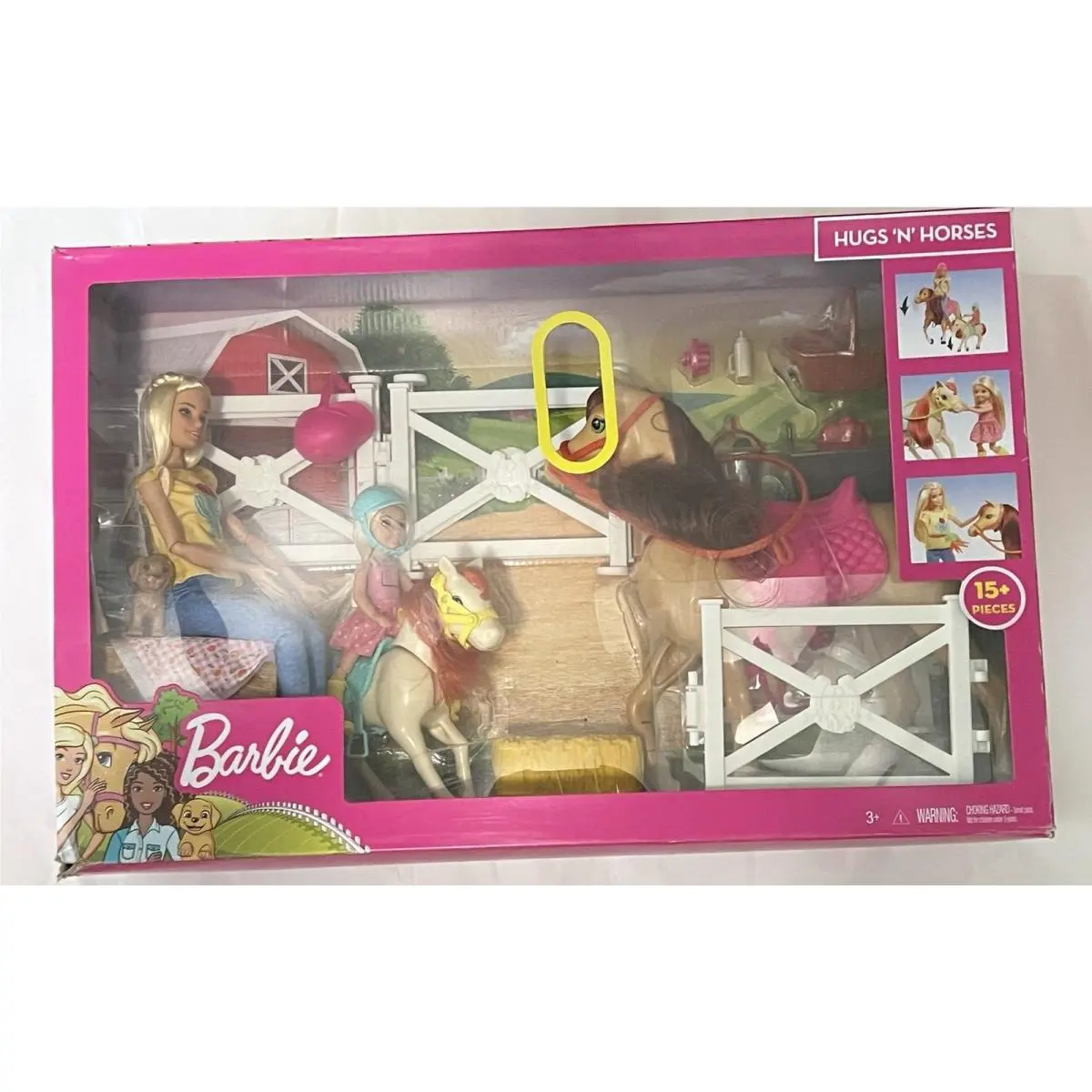 Mattel Barbie Hugs and Horses with Small Tears