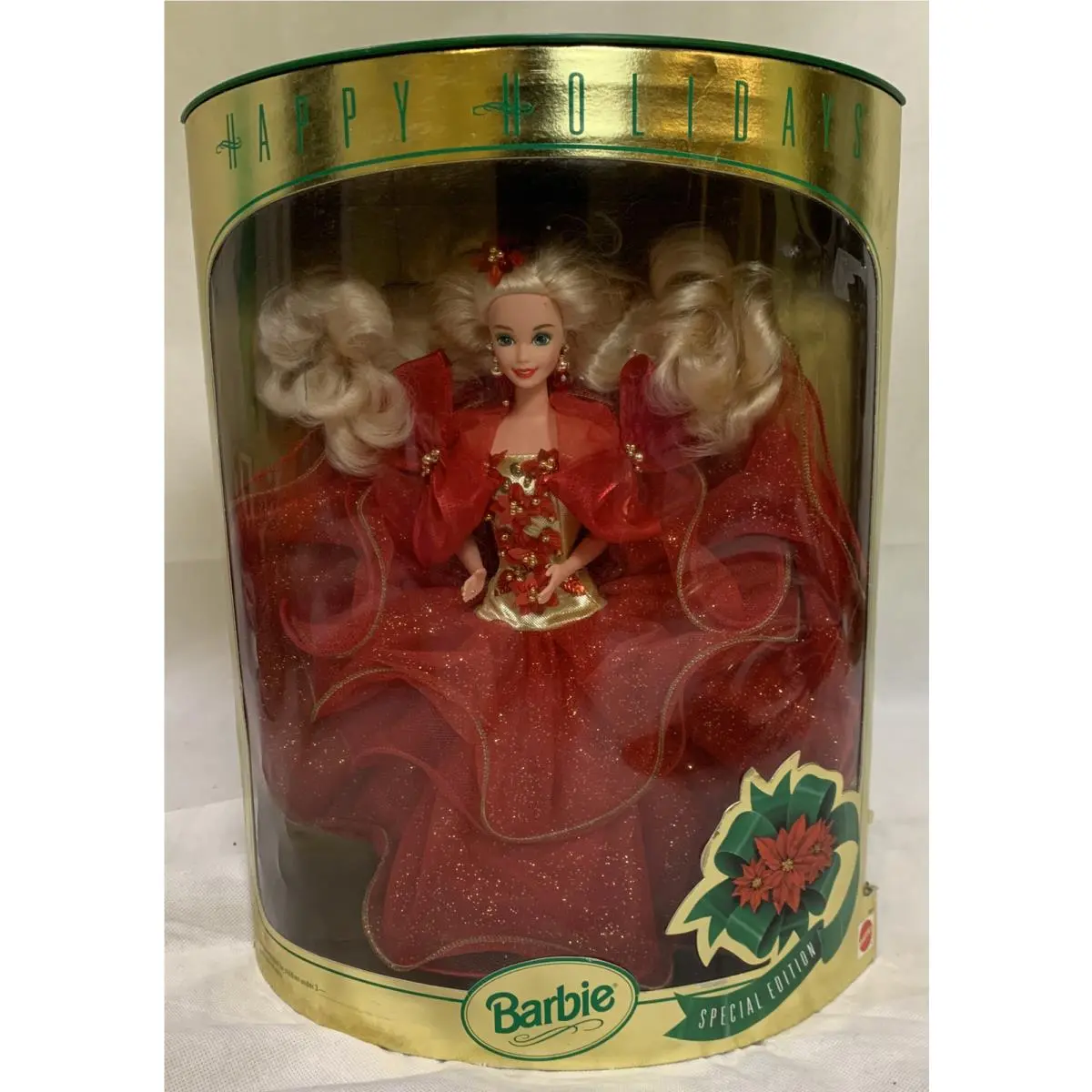 Happy Holidays Special Edition 1993 Barbie Doll Nrfb 10824