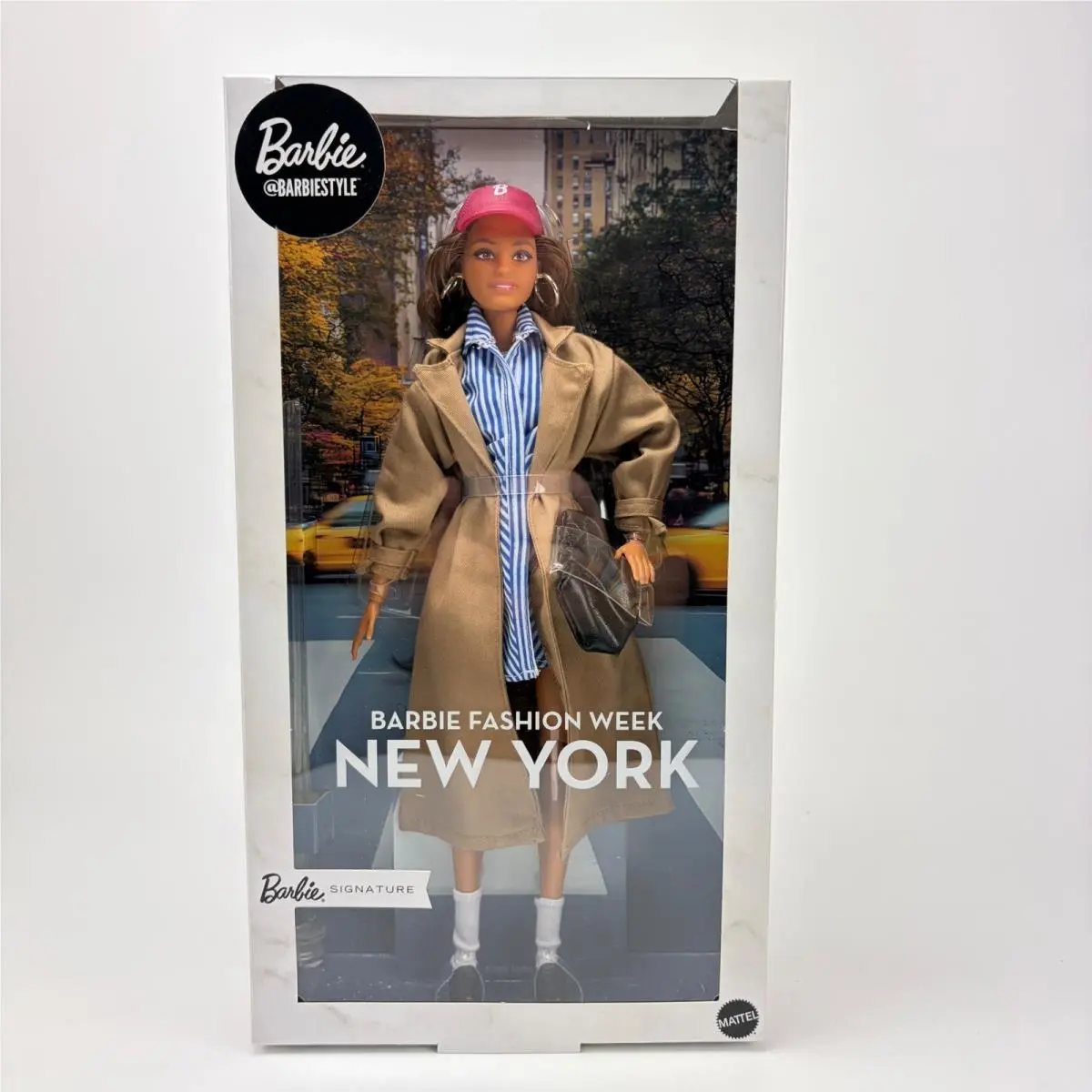 Barbie Signature Barbiestyle York Fashion Week Doll JJX32 Trench Coat