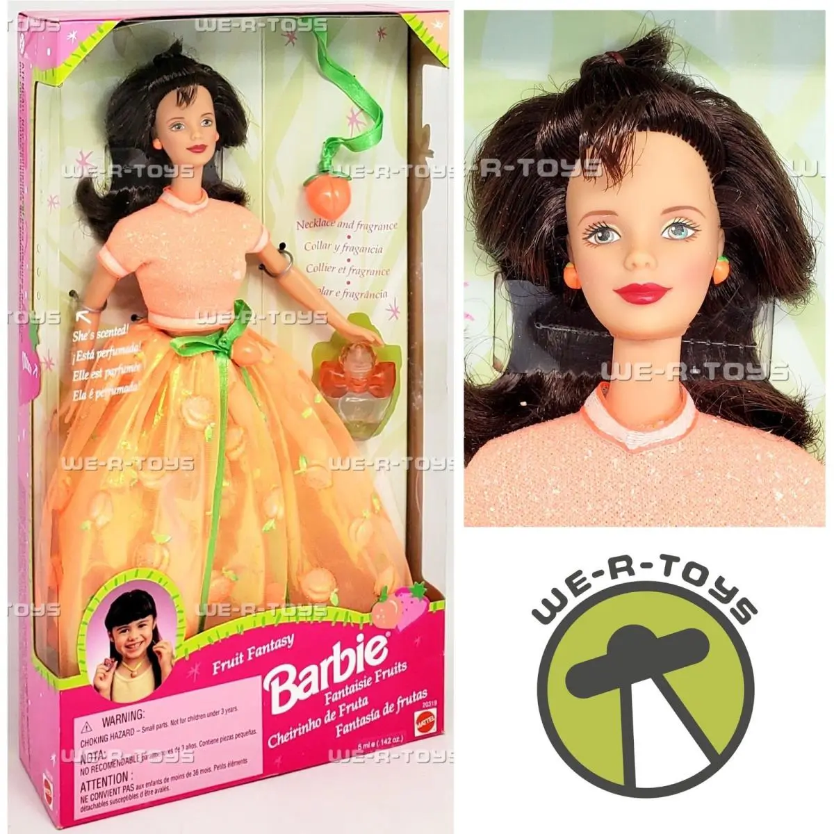 Barbie Fruit Fantasy Sommer Duft Doll 1998 Mattel 20319