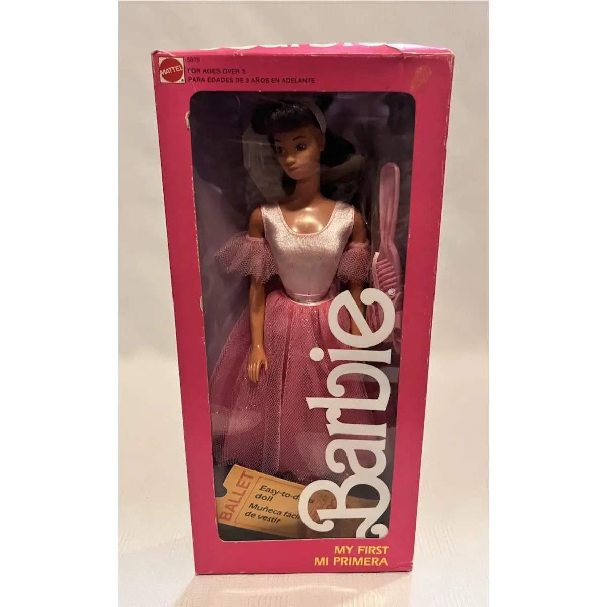 Vintage Mattel My First Mi Primera Barbie Hispanic Ballerina Doll 1987