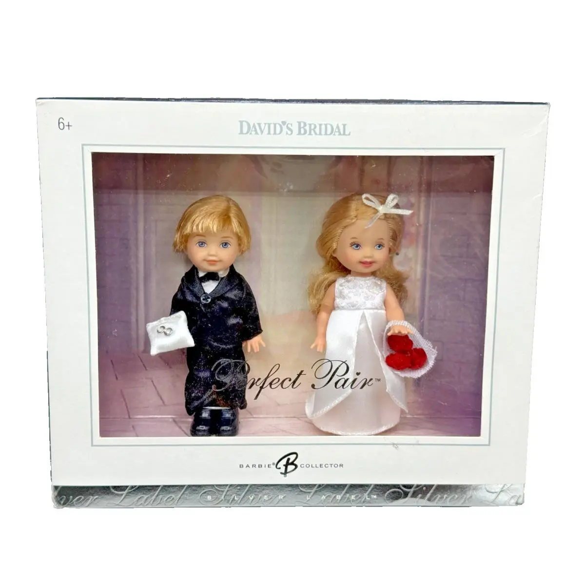 DS Barbie Doll 2004 Silver David`s Bridal Kelly Tommy H7548 Perfect Pair