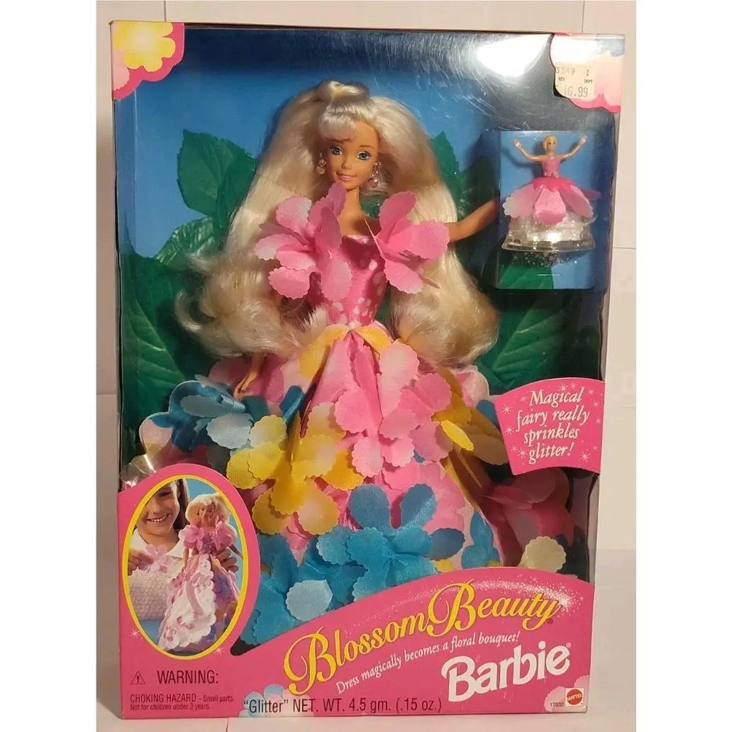 Vintage 1996 Mattel Blossom Beauty Barbie 17032 Barbie Fashion Doll Collection