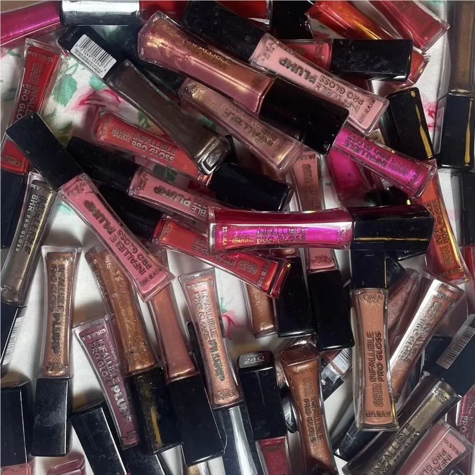 50 Loreal Infallible Pro 8HR Lip Gloss Assorted Duplicate Lot Read Details