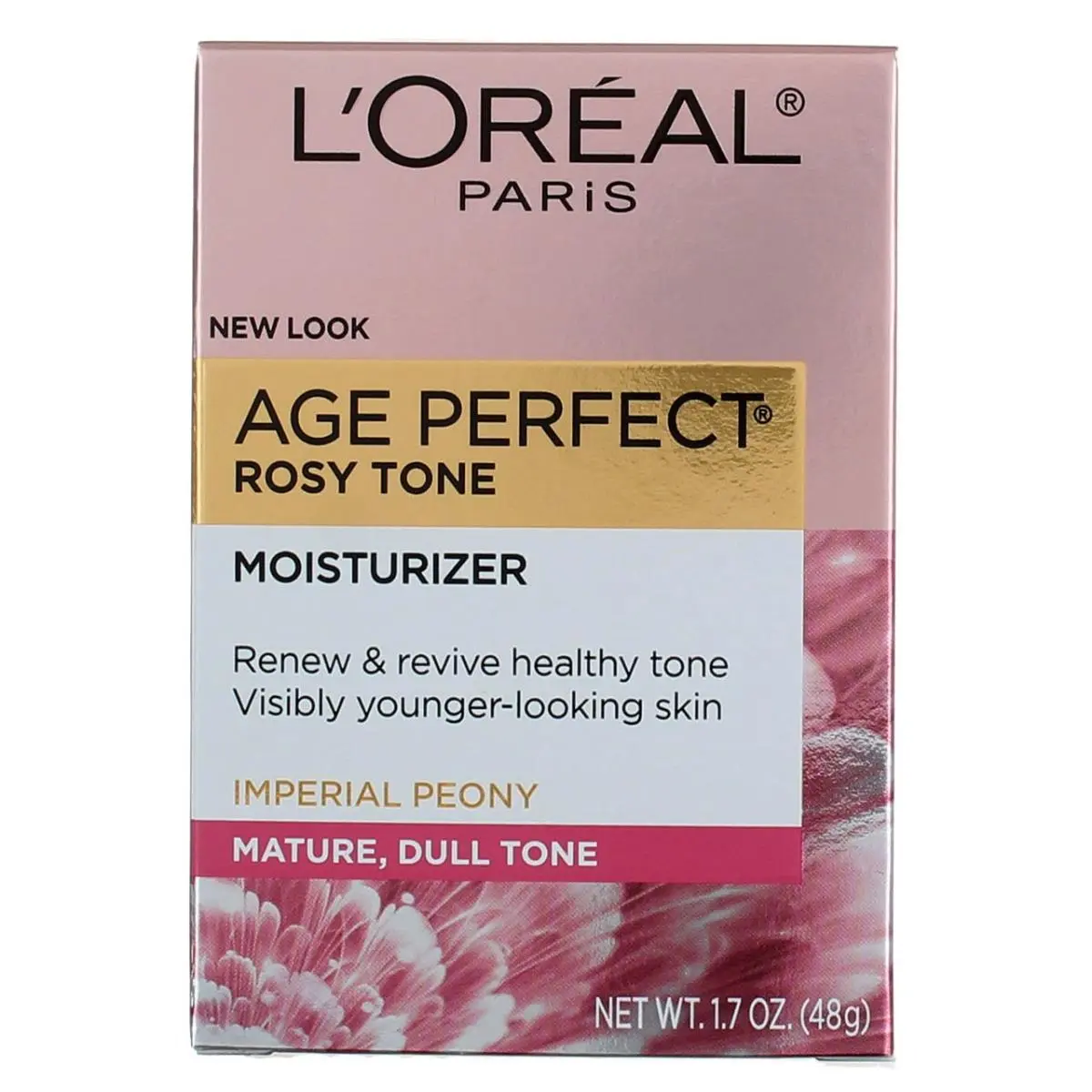 3 Pack L`oreal Paris Age Perfect Body Moisturizer Rosy Tone 1.7 oz