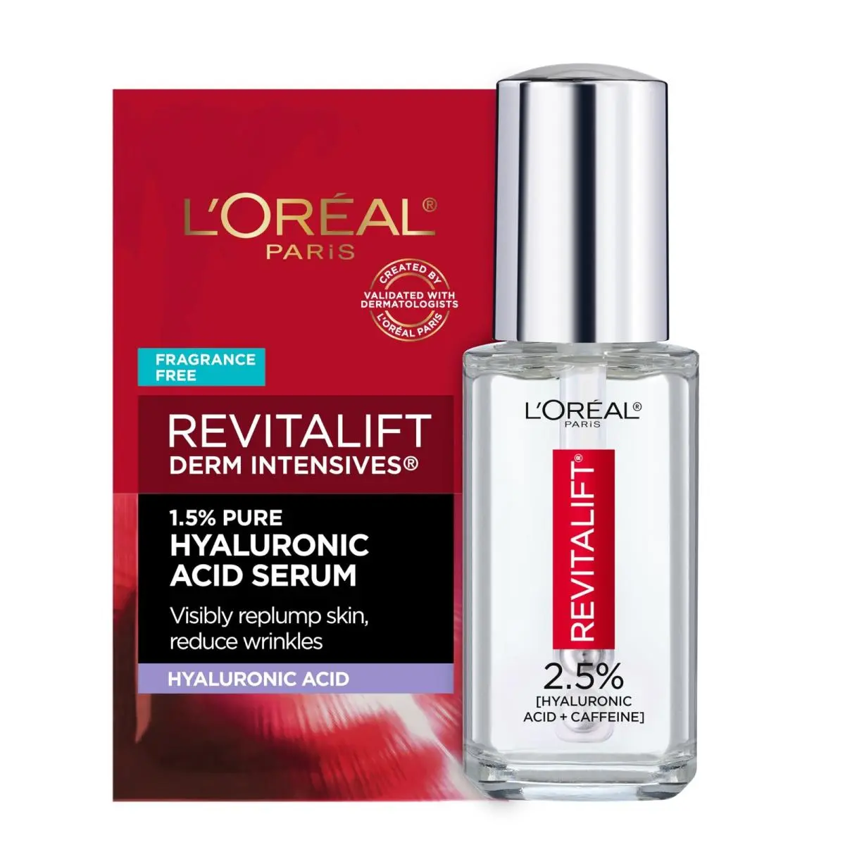 L`oreal Paris Revitalift Hyaluronic Acid + Caffeine Hydrating Eye Serum For