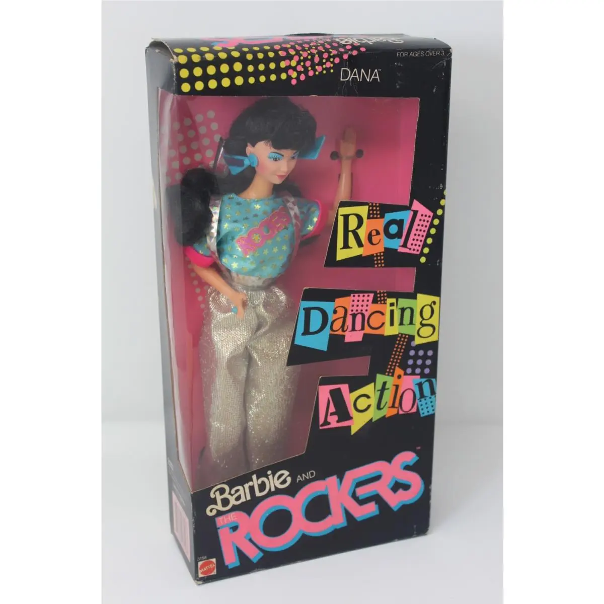 Mattel Barbie and The Rockers Dana Fashion Doll Real Dancing Action 1986