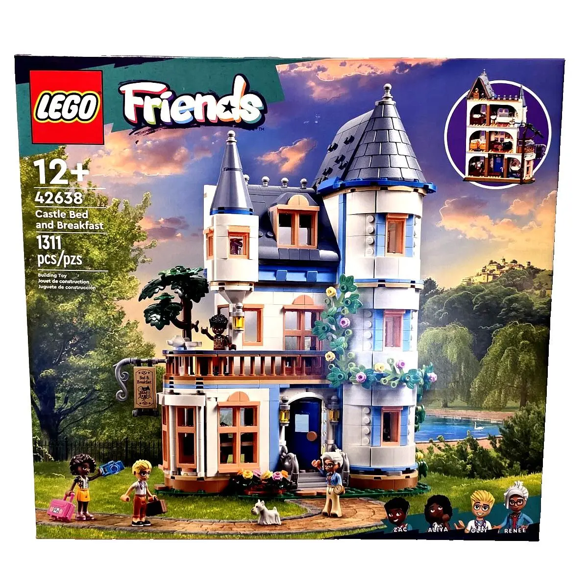 Lego Friends: 42638 Castle Bed Breakfast Carefully Shipped