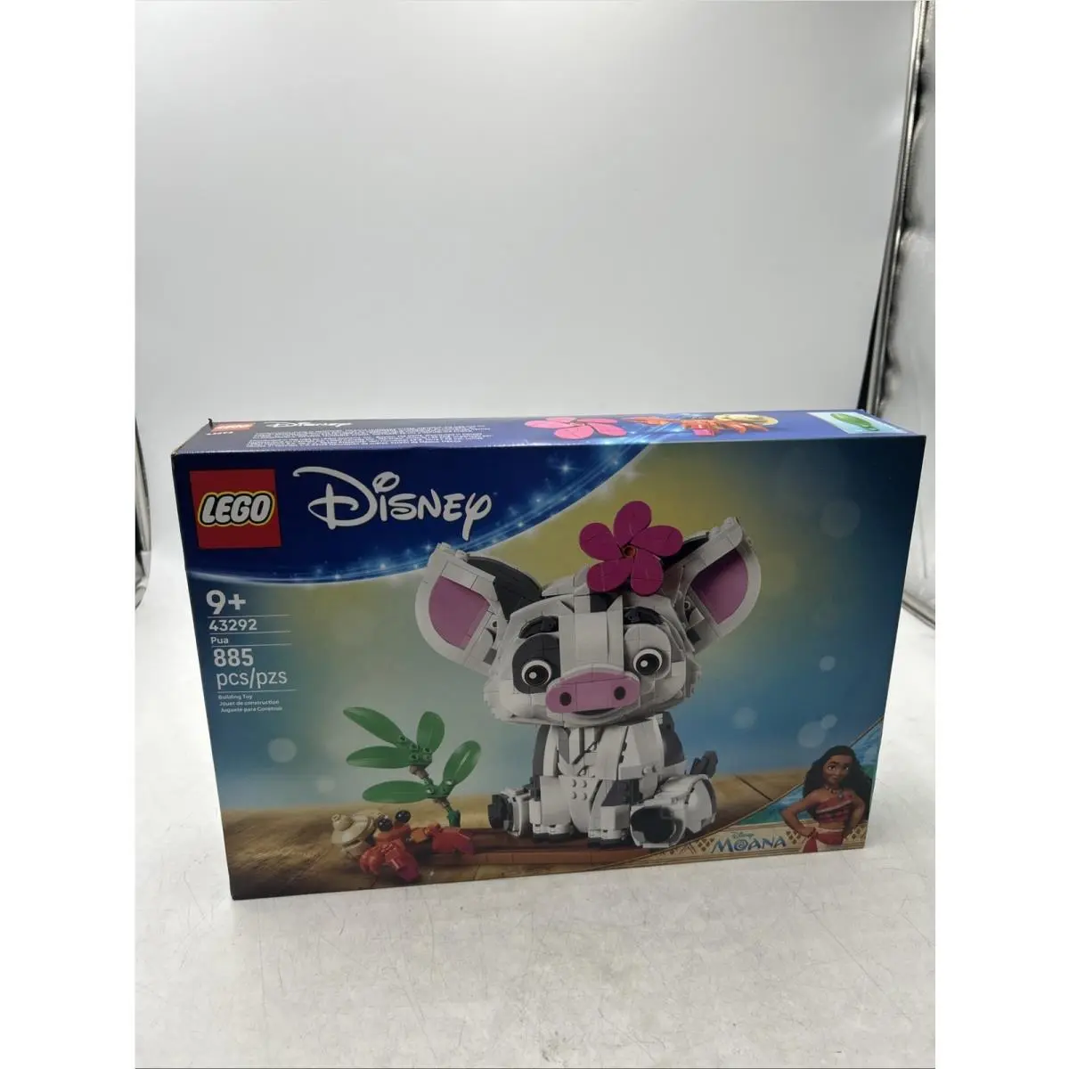 Lego Disney Moana Pua 43292 Building Toy Set 885 Pcs