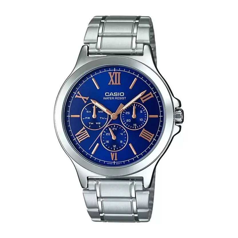 Casio MTP-V300D-2AUDF Watch Wristwatch Timepiece For Everyday Wear