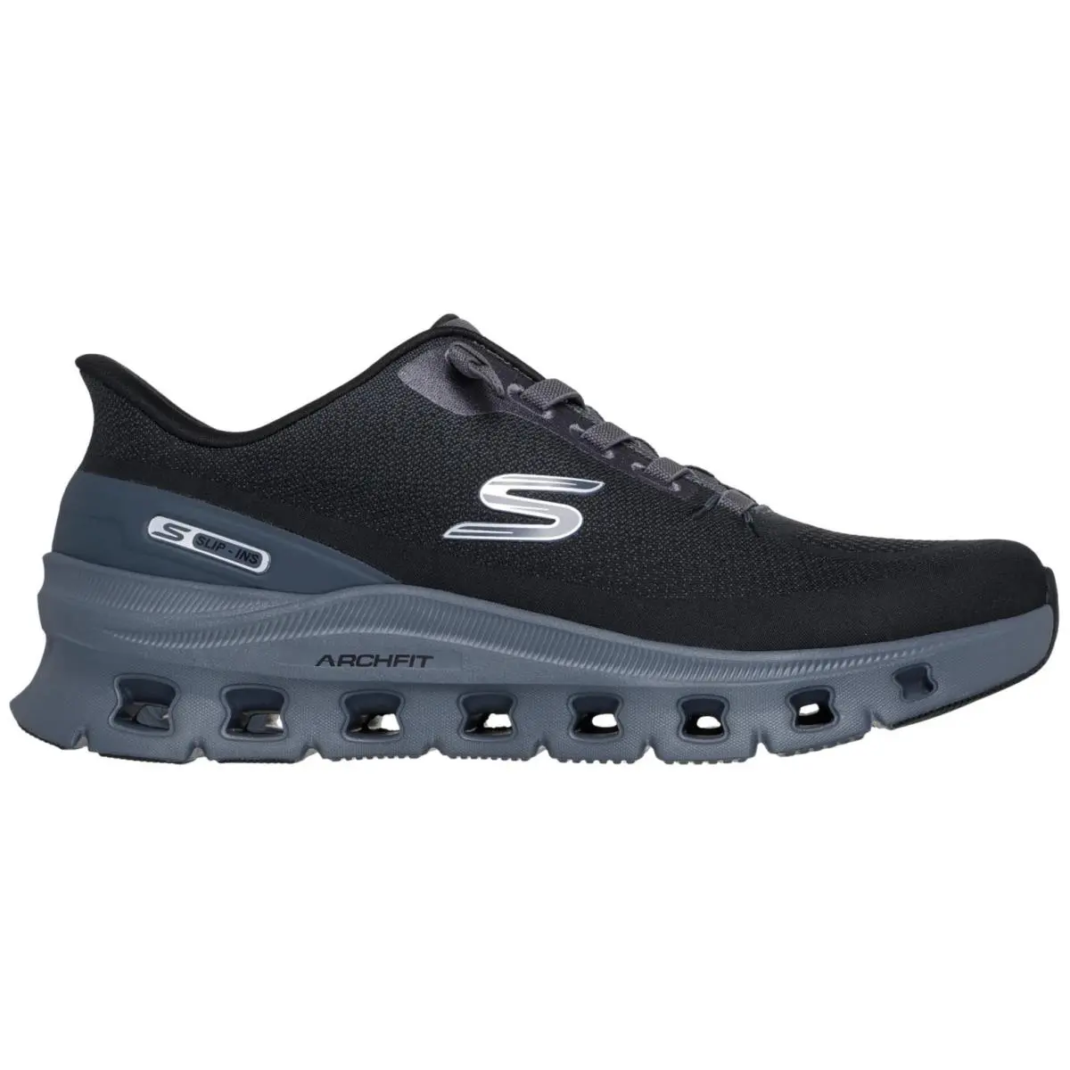 Skechers Men`s Slip-ins: Arch Fit Glide-step Pro Black/charcoal Select Size