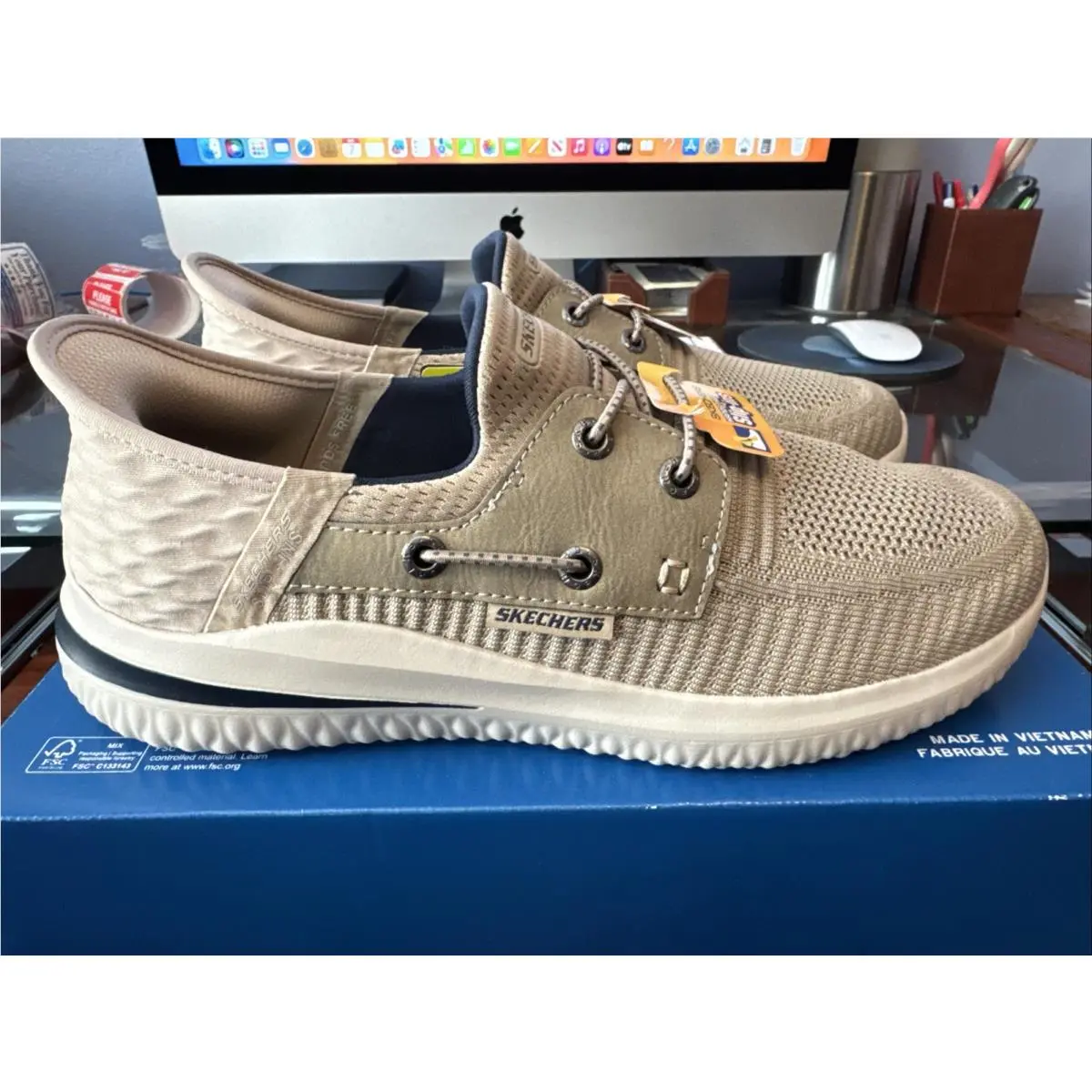 Skechers shoes - 210606 - 210606 - Taupe 9
