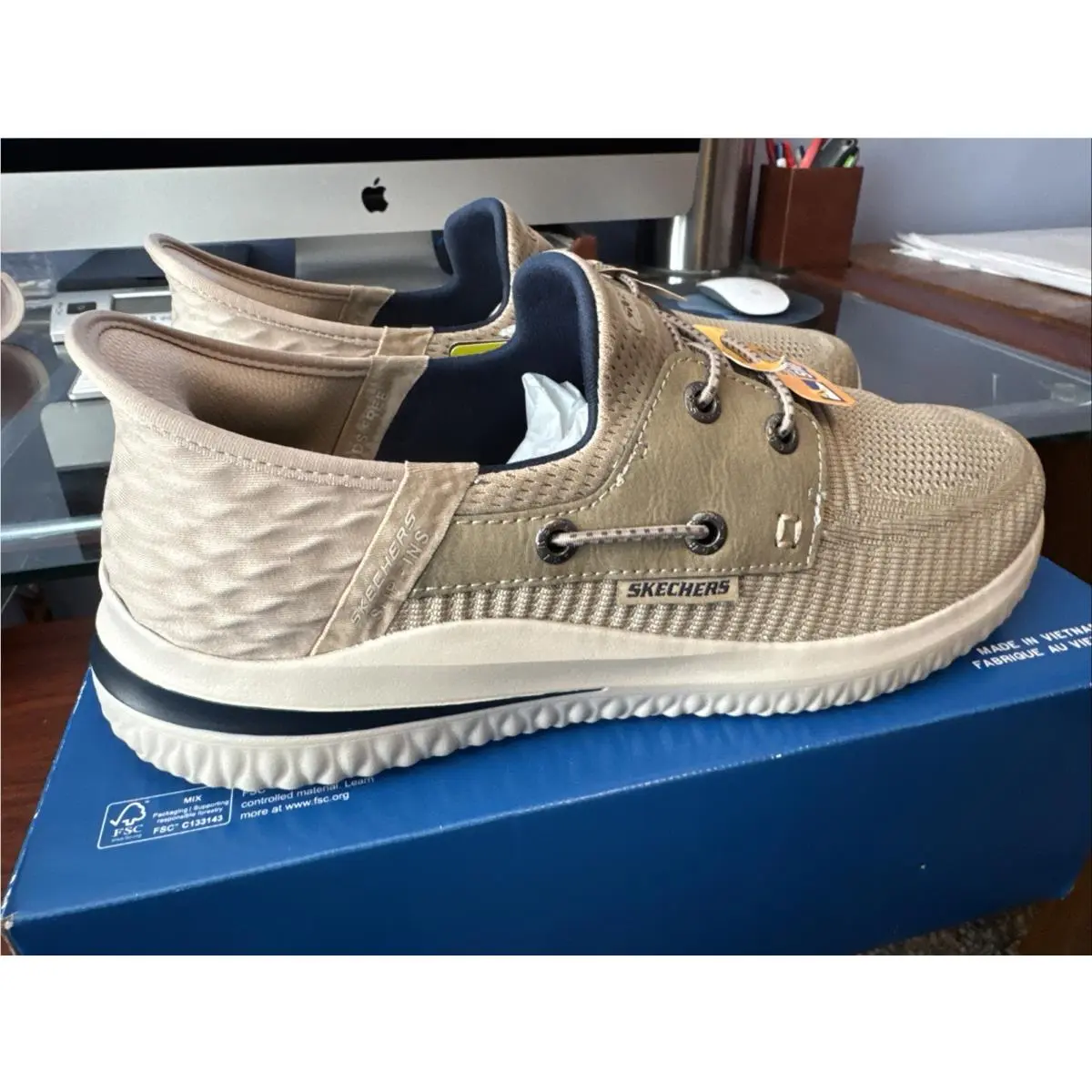 Skechers shoes - 210606 - 210606 - Taupe 10