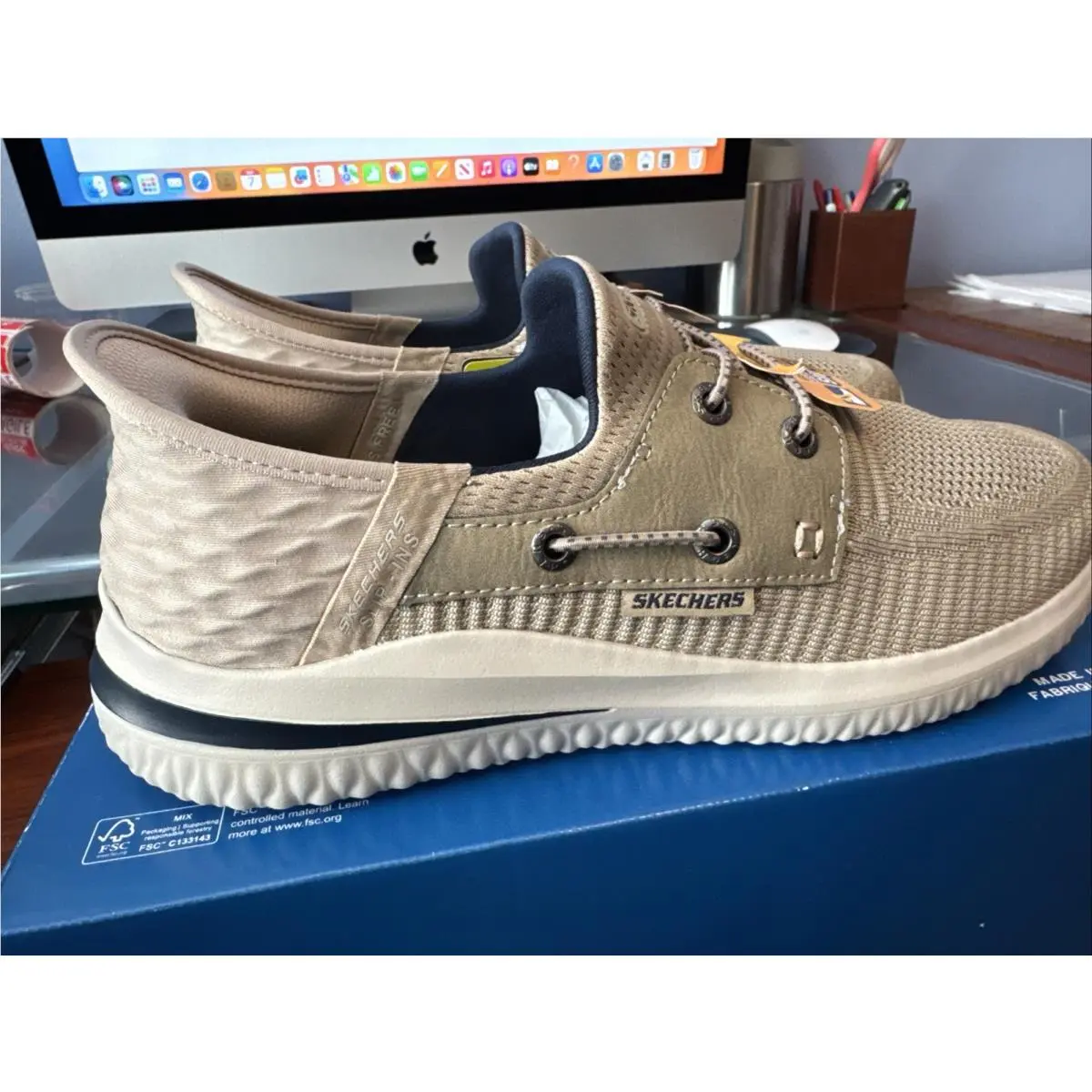 Skechers shoes - 210606 - 210606 - Taupe 4